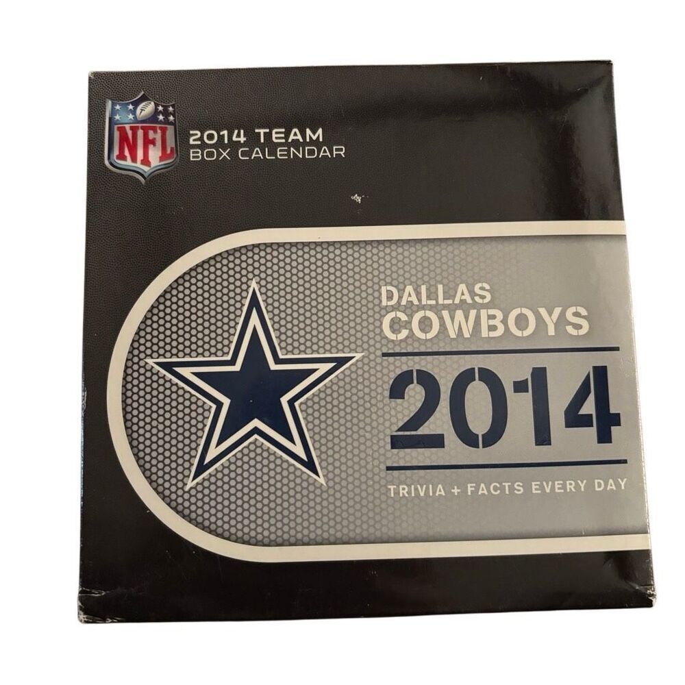 Dallas Cowboys 2014 Team Calendar *New*